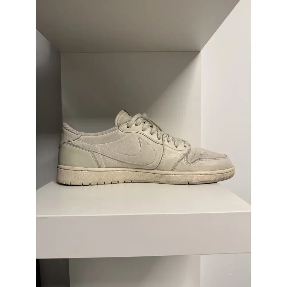 Air Jordan 1 Retro Low OG Orewood Beige Suede 919701-114 Size 13 Rare